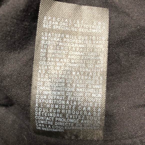 💫Sold💫ALLSAINTS Spitalfields Belvedere Leather Jacket, US size 4, Retail $560 - Picture 9 of 10